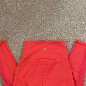 Lululemon Train Times Pant legging - coral, size 4